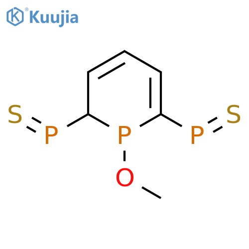 PHOSPHORIN, 1,2-DIHYDRO-1-METHOXY-2,6-BIS(PHOSPHINOTHIOYL)- structure