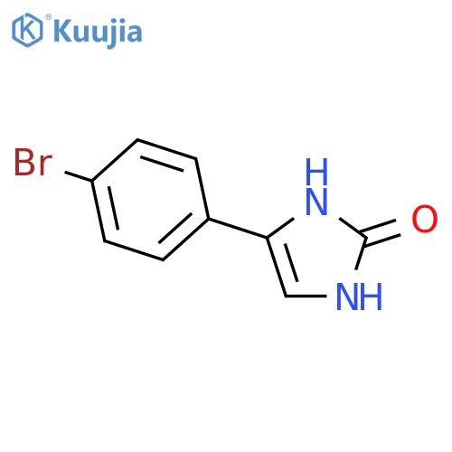 4-(4-bromophenyl)-2,3-dihydro-1H-imidazol-2-one structure