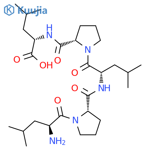 L-LEUCINE, L-LEUCYL-L-PROLYL-L-LEUCYL-L-PROLYL- structure