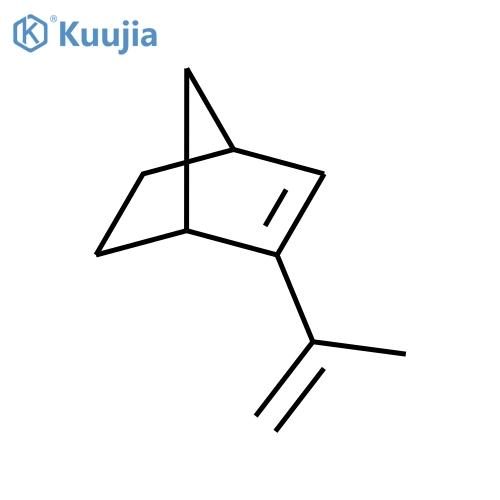 Bicyclo[2.2.1]hept-2-ene, 2-(1-methylethenyl)- structure
