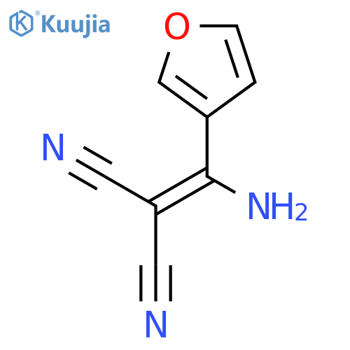 Propanedinitrile,  (amino-3-furanylmethylene)-  (9CI) structure