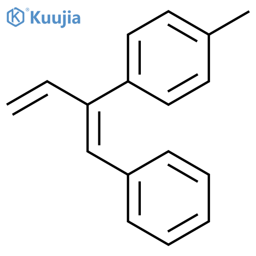 BENZENE, 1-METHYL-4-[(1Z)-1-(PHENYLMETHYLENE)-2-PROPENYL]- structure