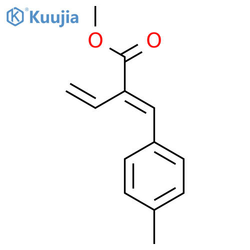 3-Butenoic acid, 2-[(4-methylphenyl)methylene]-, methyl ester, (E)- structure