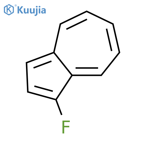 Azulene, 1-fluoro- (9CI) structure