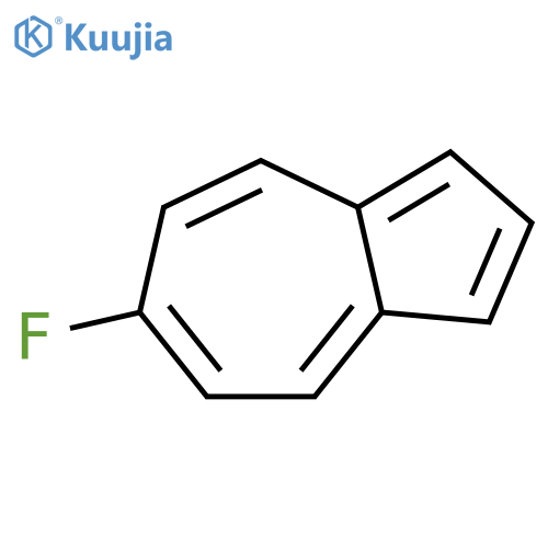 Azulene, 6-fluoro- (9CI) structure