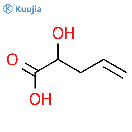 4-Pentenoic acid,2-hydroxy- structure