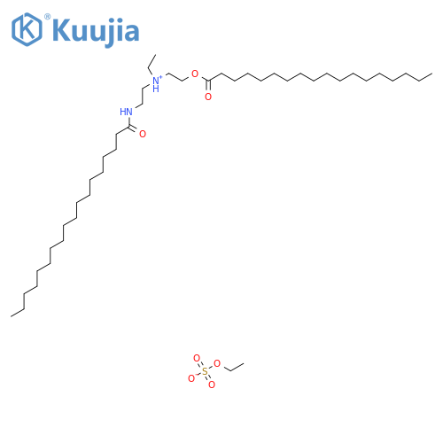 2-[Ethyl[2-[(1-oxostearyl)amino]ethyl]amino]ethyl stearate mono(ethyl sulfate) structure