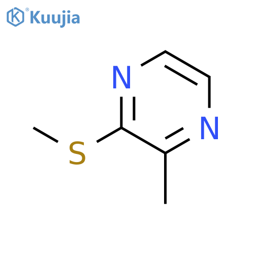 Pyrazine,methyl(methylthio)- structure
