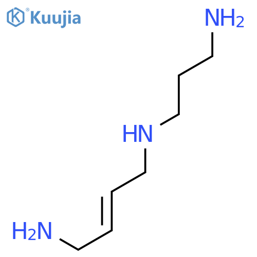 N-(3-aminopropyl)-2-butene-1,4-diamine structure