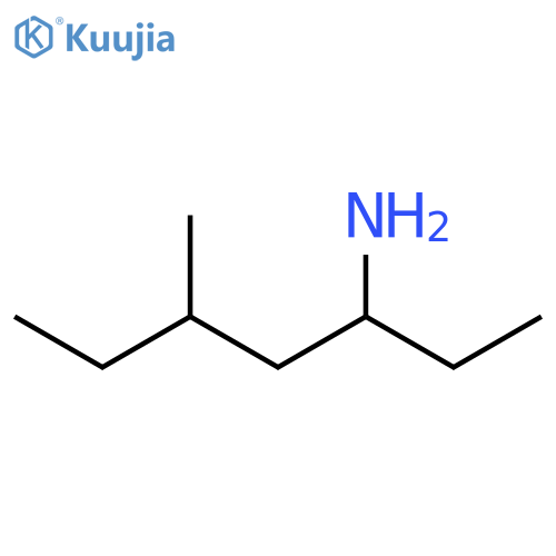 1-ethyl-3-methylpentylamine structure