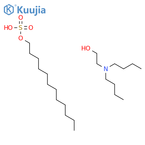 dodecyl hydrogen sulfate - 2-(dibutylamino)ethanol (1:1) structure