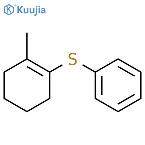 BENZENE, [(2-METHYL-1-CYCLOHEXEN-1-YL)THIO]- structure