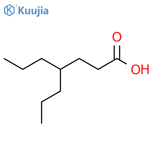 4-propylheptanoic acid structure