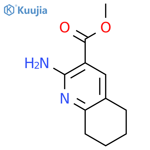 methyl 2-amino-5,6,7,8-tetrahydroquinoline-3-carboxylate structure
