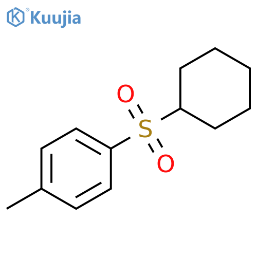 Benzene,1-(cyclohexylsulfonyl)-4-methyl- structure