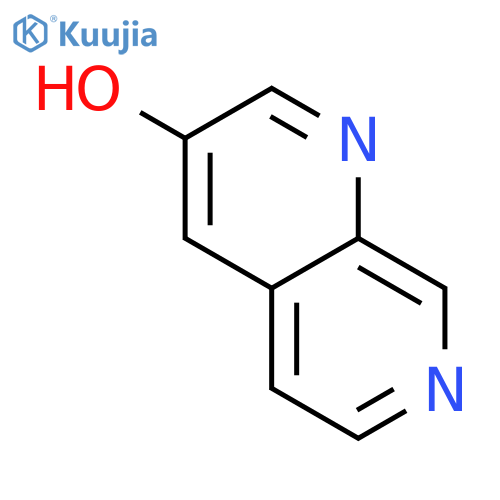 1,7-Naphthyridin-3-ol structure
