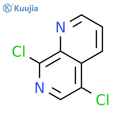 5,8-Dichloro-1,7-naphthyridine structure