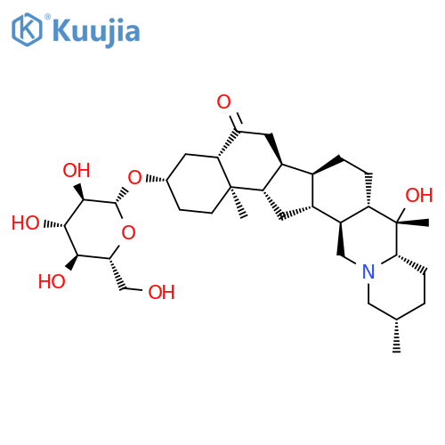 Imperialine 3-β-D-glucoside structure