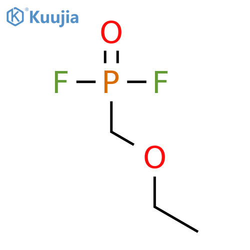 PHOSPHONIC DIFLUORIDE, (ETHOXYMETHYL)- structure