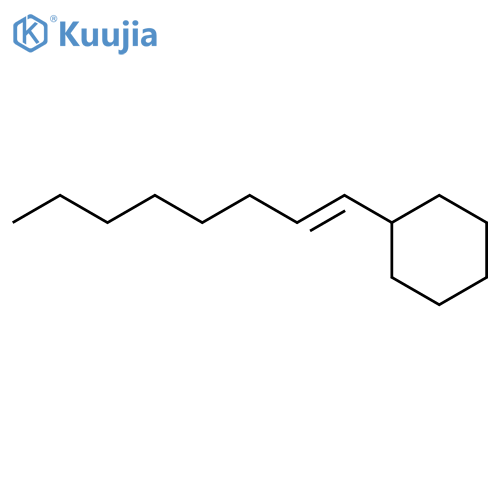 Cyclohexane, 1-octenyl- structure