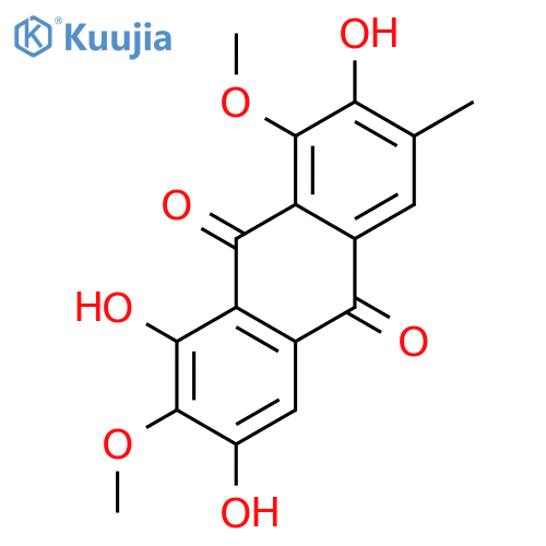 Aurantio-obtusin structure