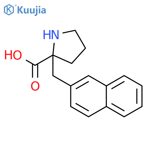 (R)-a-(2-Naphthalenylmethyl)proline·HCl structure
