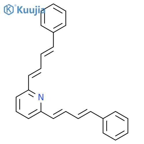 2,6-Bis(4-phenylbuta-1,3-dien-1-yl)pyridine structure