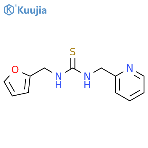 THIOUREA, N-(2-FURANYLMETHYL)-N'-(2-PYRIDINYLMETHYL)- structure