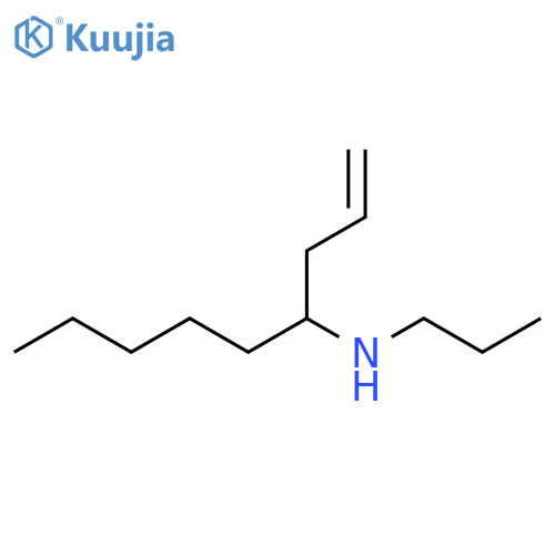 1-Nonen-4-amine, N-propyl- structure