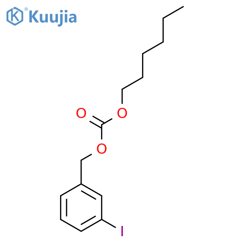 hexyl 3-iodobenzyl carbonate structure