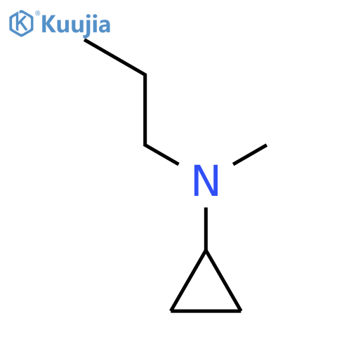 N-methyl-N-propylcyclopropylamine structure