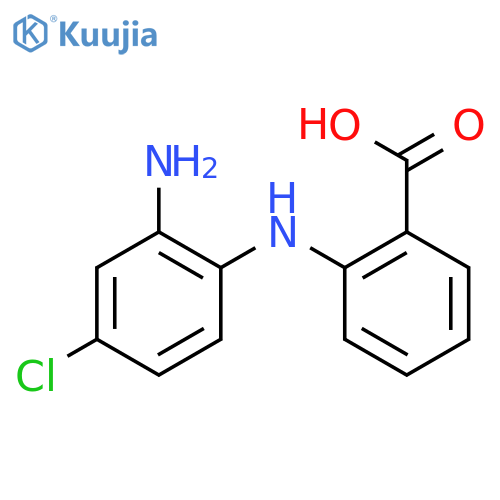 N-(2-Amino-4-chlorophenyl)anthranilic Acid structure
