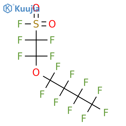 Ethanesulfonyl fluoride, 1,1,2,2-tetrafluoro-2-(nonafluorobutoxy)- structure