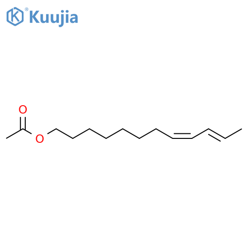 (8Z,10E)-Dodecadien-1-ol Acetate structure