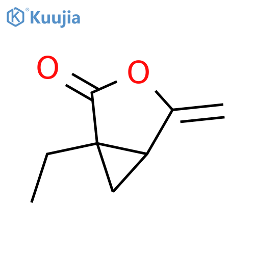 3-Oxabicyclo[3.1.0]hexan-2-one, 1-ethyl-4-methylene- structure