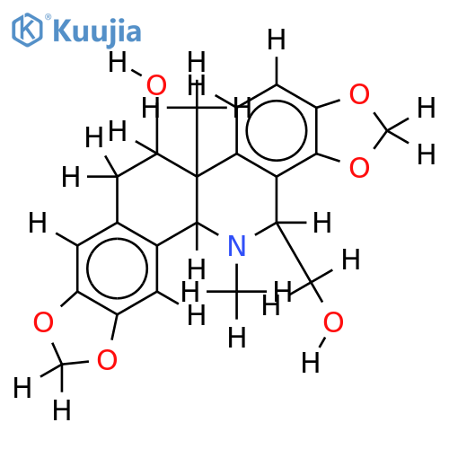 (+-)-6alpha-hydroxymethyl-13-methyl-chelidonine structure