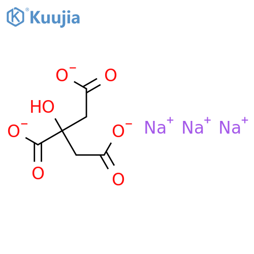 Sodium citrate structure