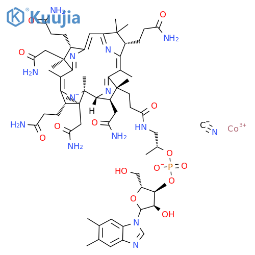Cyanocobalamin structure
