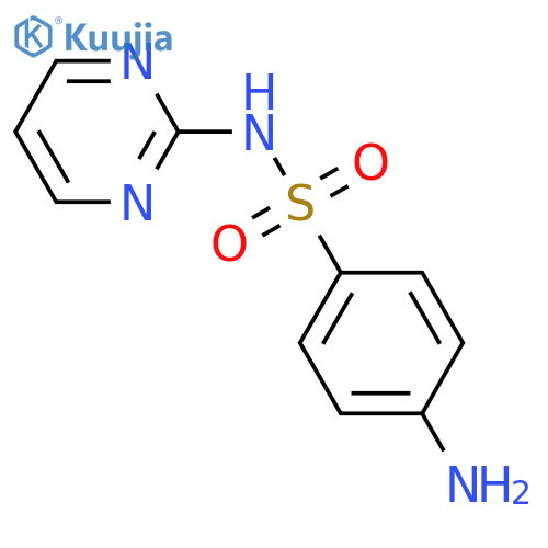 Sulfadiazine structure