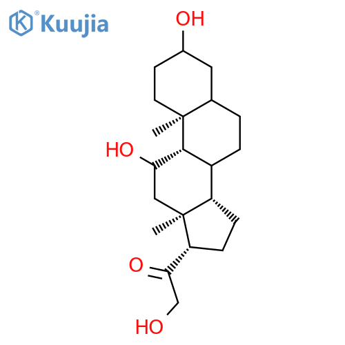 Tetrahydrocorticosterone structure