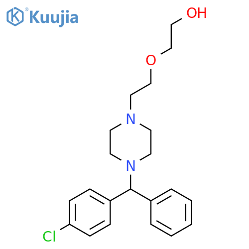 Hydroxyzine structure