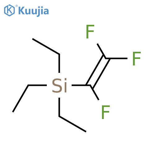 triethyl(trifluoroethenyl)silane structure