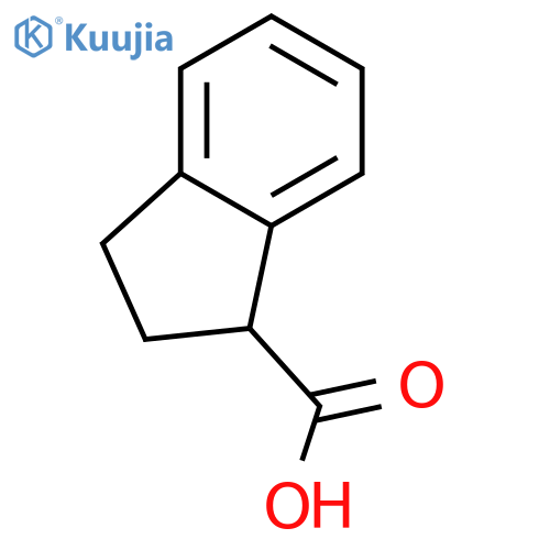 (1S)-indane-1-carboxylic acid structure
