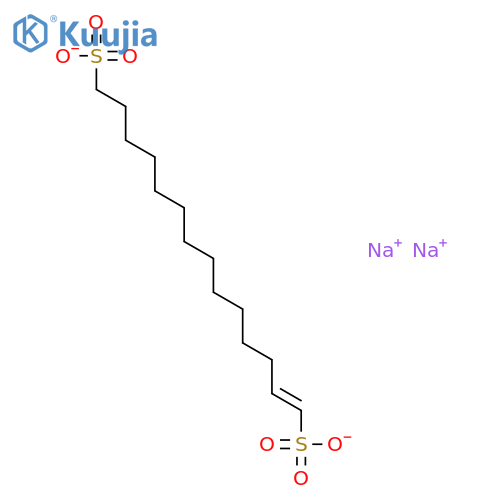 disodium tetradecenedisulphonate structure