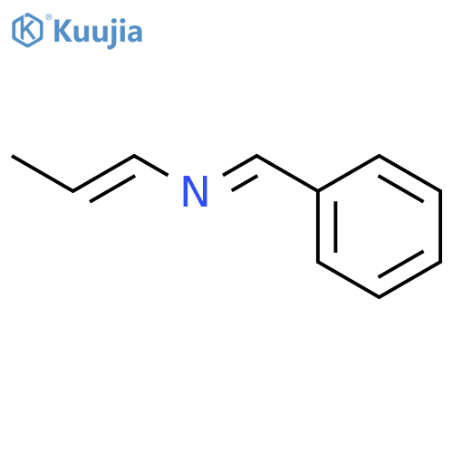 1-Propen-1-amine, N-(phenylmethylene)-, (E,E)- structure