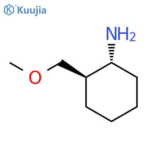Cyclohexanamine, 2-(methoxymethyl)-, (1R,2R)-rel- structure