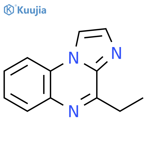 4-ethyl-Imidazo[1,2-a]quinoxaline structure