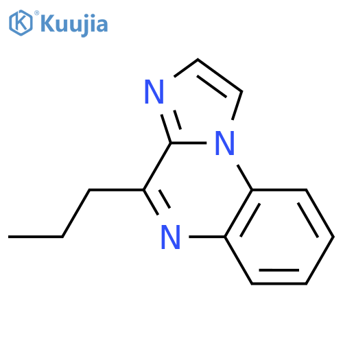 4-propyl-Imidazo[1,2-a]quinoxaline structure
