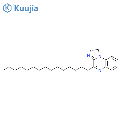 Imidazo[1,2-a]quinoxaline, 4-pentadecyl- structure