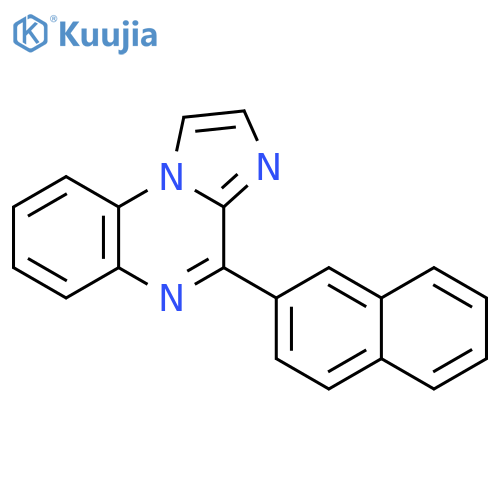 Imidazo[1,2-a]quinoxaline, 4-(2-naphthalenyl)- structure